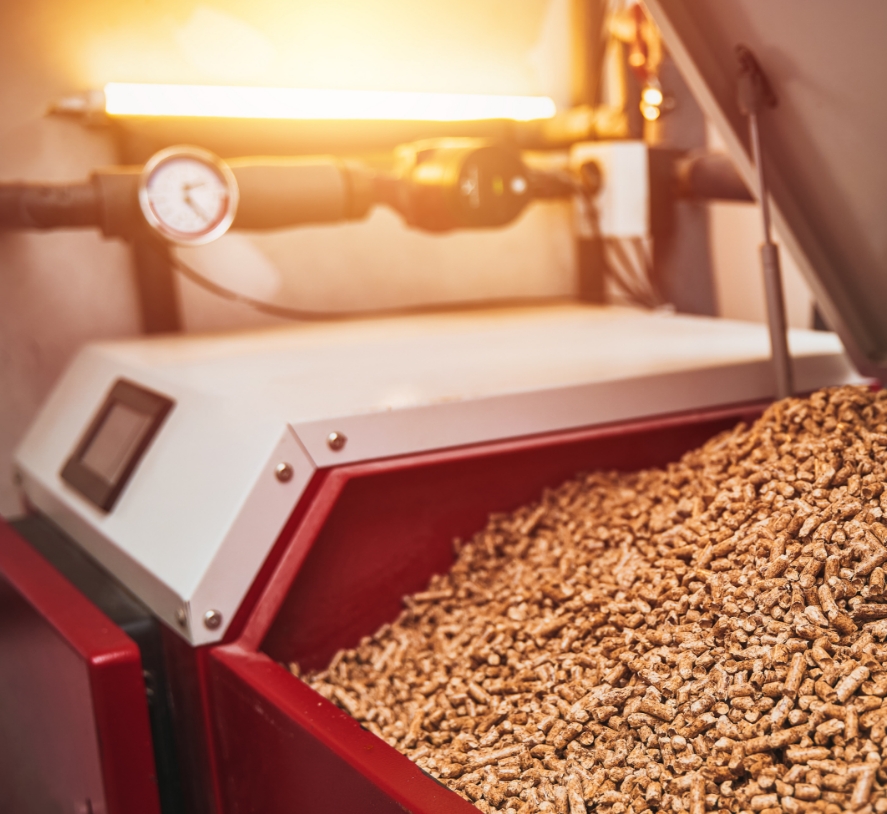 Biomasse ligneuse calibrée issue du bois